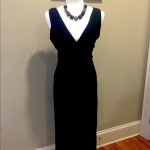 MP LOFT Black Maxi Dress.